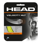 Besaitung mit Tennissaite Head Velocity MLT (Armschonung+Touch) gelb